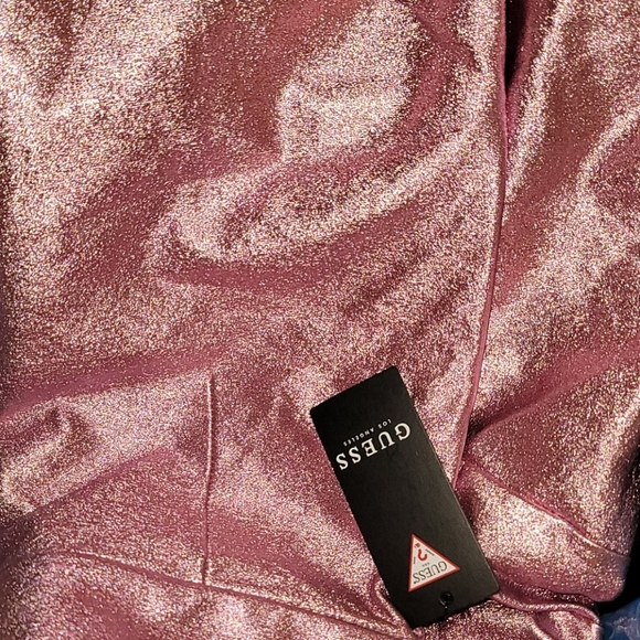 GUESS Hester Asymmetrical Metallic Skirt - Picture 4 of 4